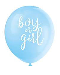 Blue boy or girl balloon