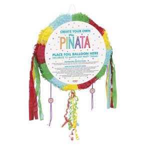 Create your own drum pull pop out piñata DIY party activity