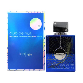 Front view of Club de Nuit Urban Man men’s fragrance packaging