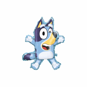 Large Bluey themed party decoration