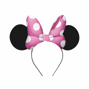 Minnie Mouse paper ears 4 ct (9 in) for kids’ party