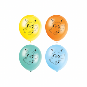 Latex Pokemon Balloons 12"