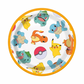 Pokémon Paper Plates – 7” (8 ct)