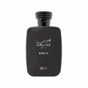 Close-up of Hawas Kobra spray bottle