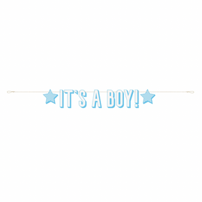 It’s A Boy wall banner décor