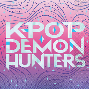 KPop Demon Hunters Luncheon Napkins 16 Count for Birthday Party Tableware