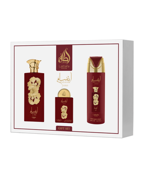 Lattafa Ansaam Gold 3-Pc Gift Set for Women Eau de Parfum 100ml