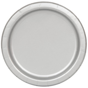 Silver  Small Plates 20 ct 6 3/4 in./ 17.1 cm