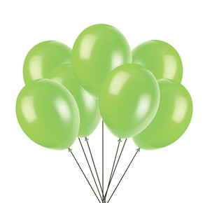 Neon Lime Balloon bundle of 12