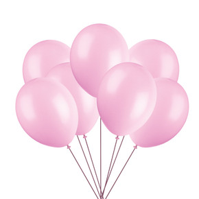 Powder Pink Balloon bundle of 12
