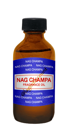 Experience the Magic of Nag Champa with Our Burning Fragrance Oil - 2 oz Bottle