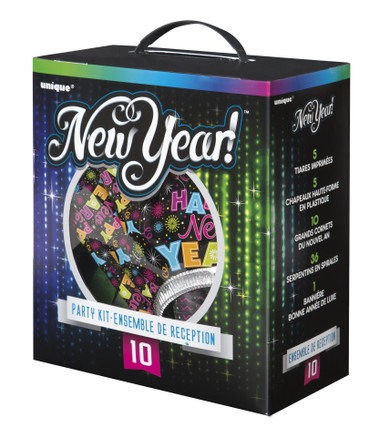 New Year Celebration Party Kit for 10