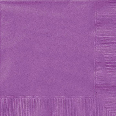 Pretty Purple Napkins 20 ct