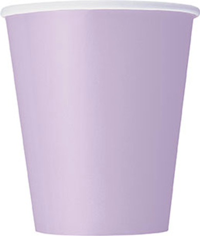 14ct Lavender Paper Cups 9 Oz (270 ml)