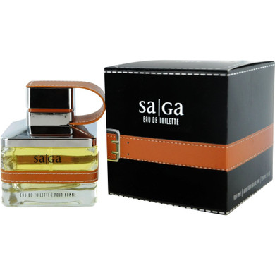 Unleash Your Inner Confidence and Style with Emper Saga Eau de Toilette Spray for Men, 3.4 Ounce