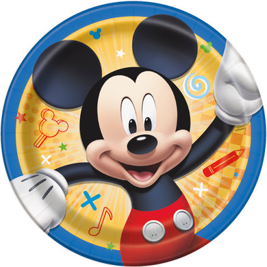 7" Mickey And The Roadster Racers Small Cake Plates 8ct