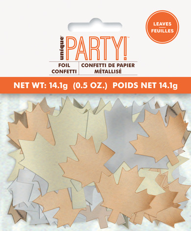 Foil Confetti Net Wt: 14.1g ( 05 oz)