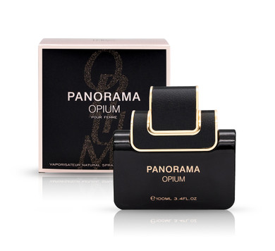 Experience the Exotic Sensuality of Panorama Opium Eau De Parfum - 3.4 oz Bottle for Women