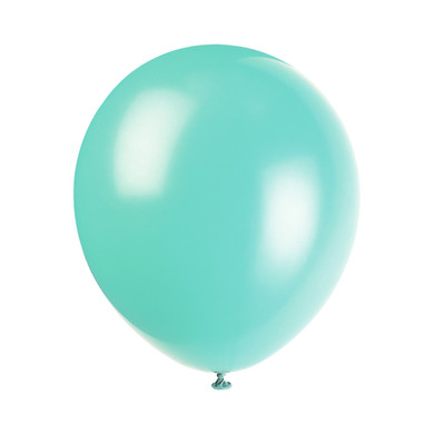Sea Foam Aqua Balloons-Helium Quality 10 un. 12¨