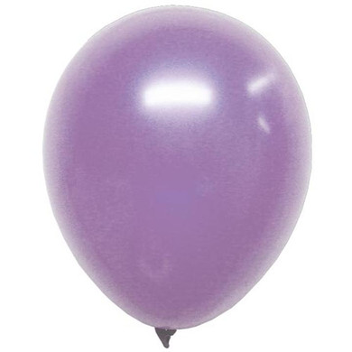 12 Inch Balloons Latex-Pearlized Lavender