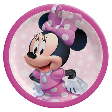 Lunch Plates Minnie Mouse Forever 8 count (9in. 22.9cm)