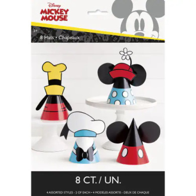 8 Mickey Mouse Party Hat