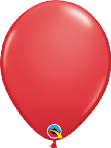 Qualetex 11''Round Red Latex Balloons (100ct)