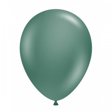Tuftex 11" Evergreen Latex Balloons (100 ct)