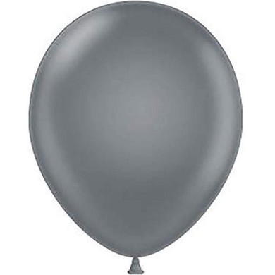 Tuftex 11" Gray Smoke Latex Balloons (100ct)
