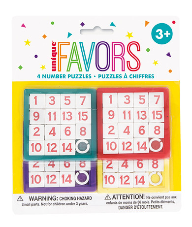 4 Number Puzzles (3+)