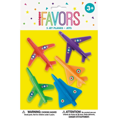 5 Jet Planes Favors