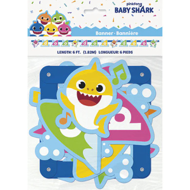 Baby Shark Large Jointed Banner
