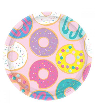 Donut Party Plates (8ct)