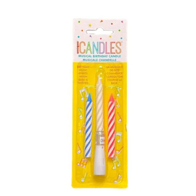 Twist-On Musical Birthday Candle