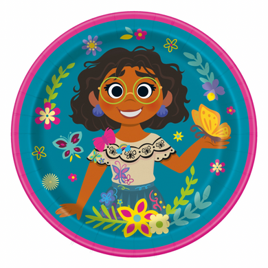 Disposable Encanto party plate