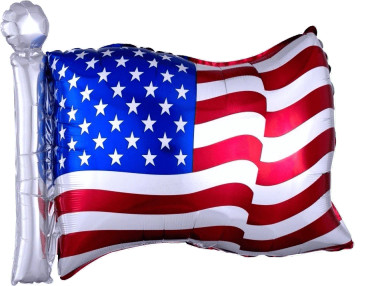 Jumbo American Flag Balloon 27''