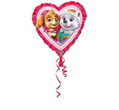 Paw Patrol Love - Girl Balloon 18''