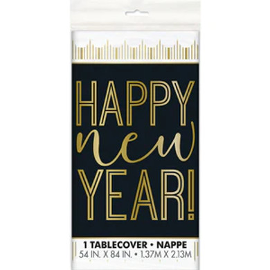 Roaring New Year Pastic Tablecover 54x84