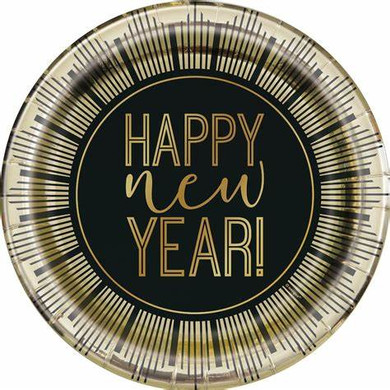 Roaring New Year 7'' Plate (8ct)