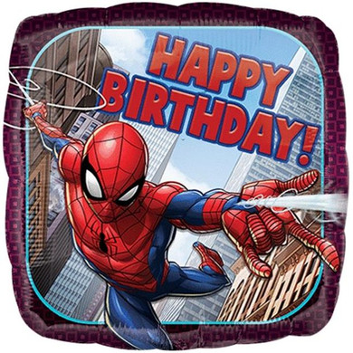 Spiderman Happy Birthday Balloon 18''