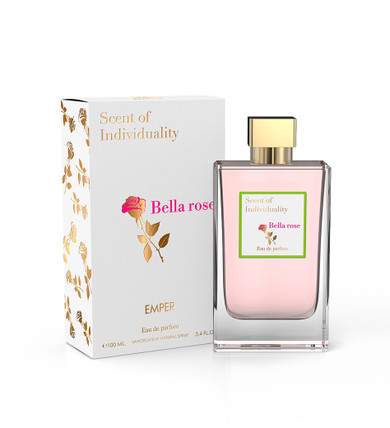 Bella Rose Eau de Parfum 3.4 oz - Embrace the Allure of Floral and Fruity Notes for Women