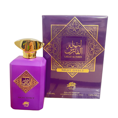 Unleash the Magic of the Night with Lailat Al Fares Night Effect Eau De Parfum - 100ml Unisex Eau De Parfum