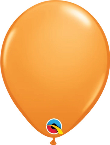 Inject Vibrant Energy with 100 Round Orange Latex Balloons - 5-inch Size