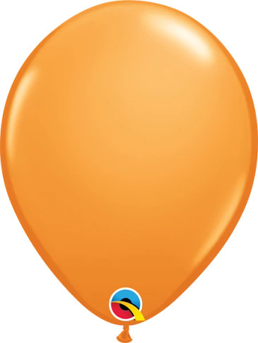 Create a Lively Celebration with 100 Round Orange Latex Balloons - 11-inch Size