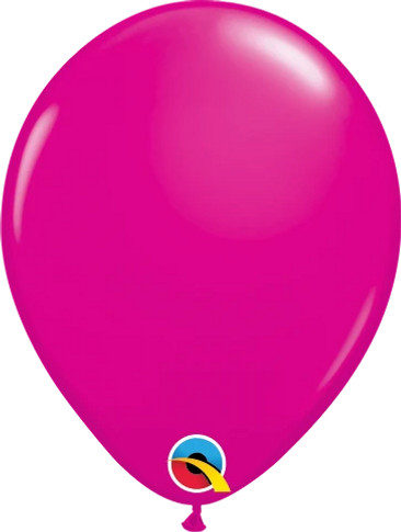 Vibrant and Versatile: 100 Round Wild Berry Latex Balloons - 5-inch Size