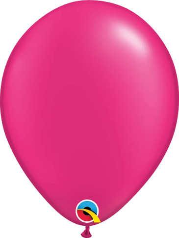 Create a Stunning Ambiance with 100 Round Pearl Magenta Latex Balloons - 11-inch Size
