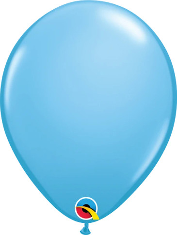 Create an Air of Tranquility with 25 Round Pale Blue Latex Balloons - 11-inch Size