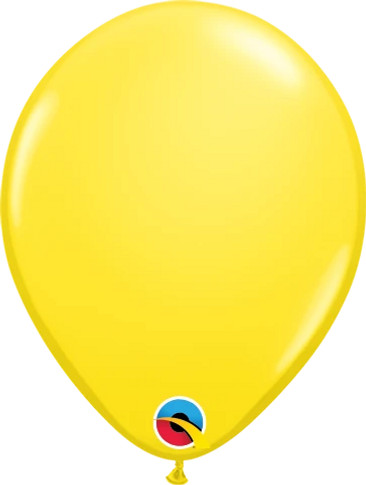 Brighten up your celebration with 100 Round Yellow Latex Balloons - 5-inch Size