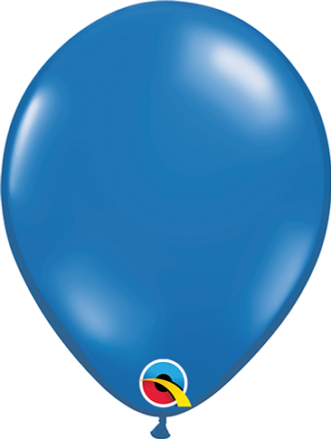 Make a Bold Statement with 5-inch Round Sapphire Blue Latex Balloons (100ct)