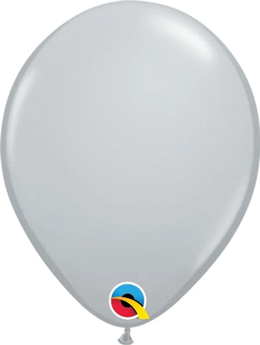 Elevate Your Decor with Round Gray Latex Balloons - 5-inch (100ct) for Stylish Sophistication